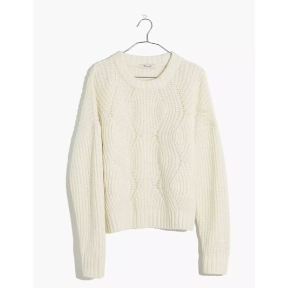 Madewell Everett Rib-Play Pullover Sweater SZ 3X - Picture 1 of 8